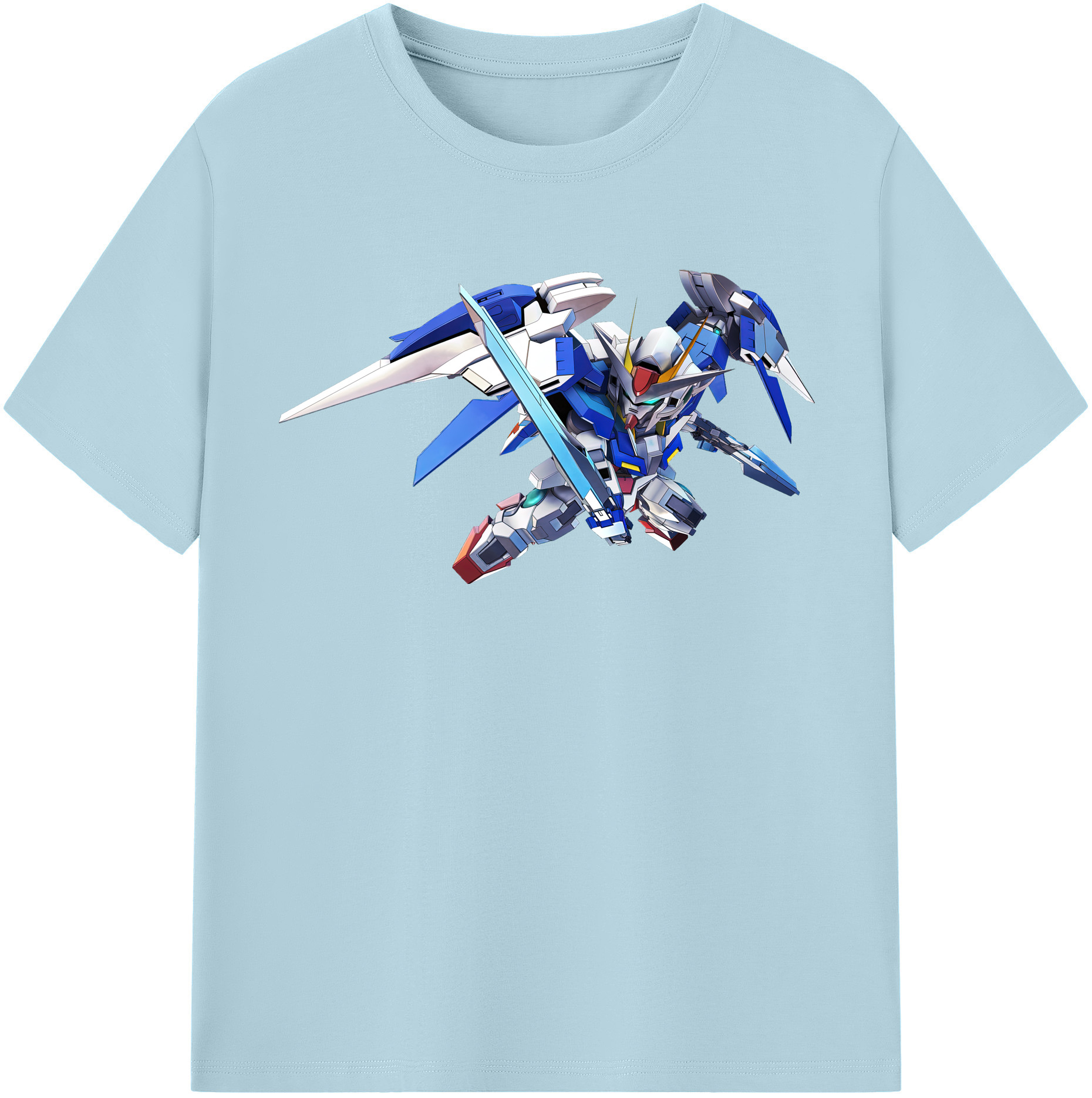 （画像用） 機動戦士ガンダム Mobile Suit Gundam 綿100％半袖Tシャツ（フロントプリント）